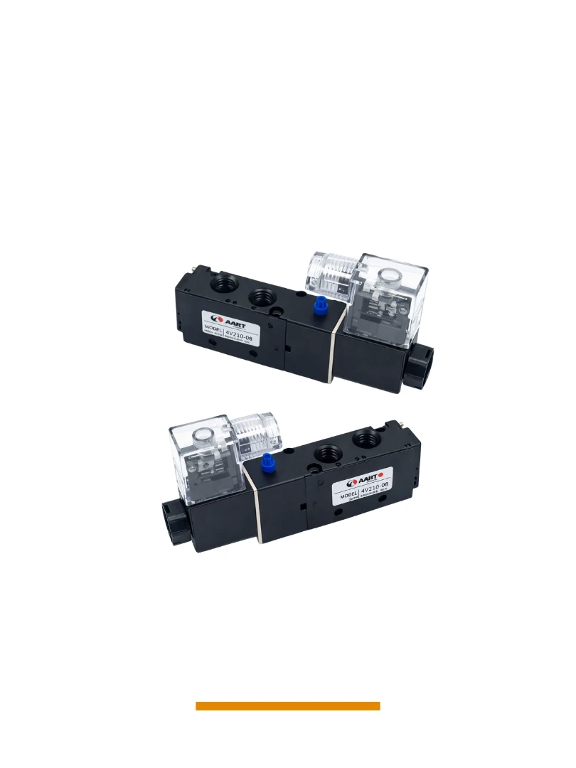 Elektrik Kontrollü Tek Bobin Pnömatik Valfler 3V110-06 1/8" 32 Single