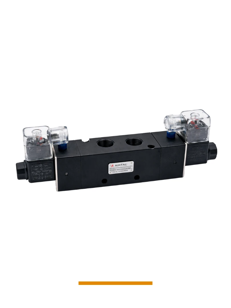 Elektrik Kontrollü Çift Bobin Pnömatik Valfler 4V120-06 1/8" 52 Double